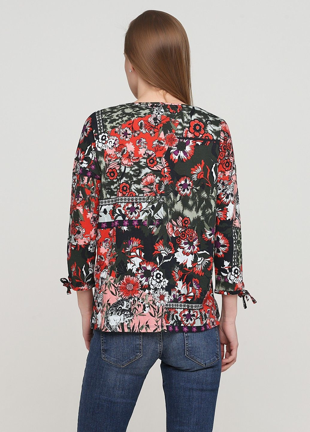 Хаки блуза Comma