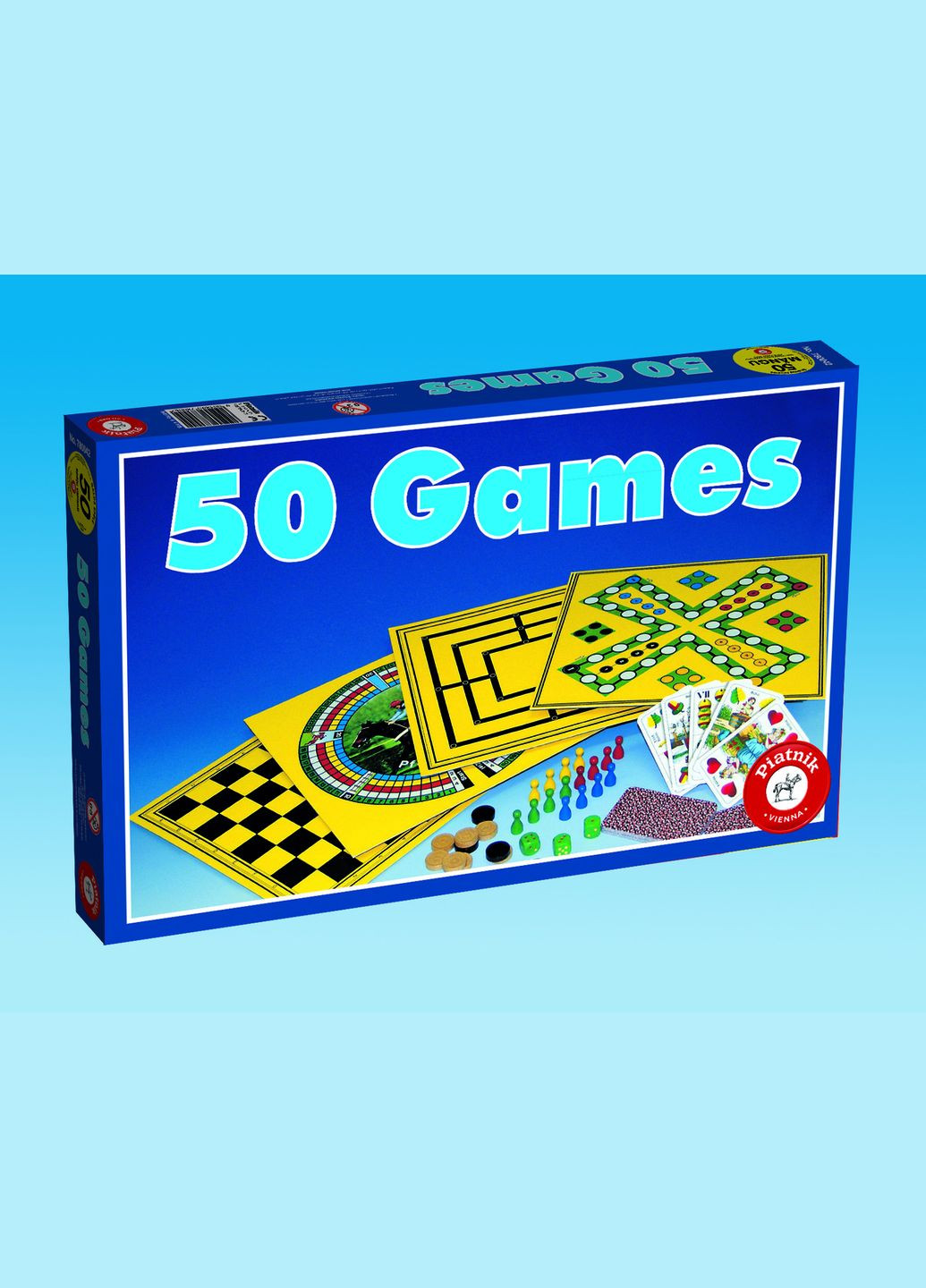 Настольная игра Набор 50 игр (на русском языке) (PT-780042) Piatnik (316658050)