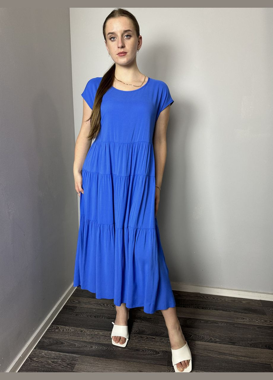 Голубое сукня Modna KAZKA