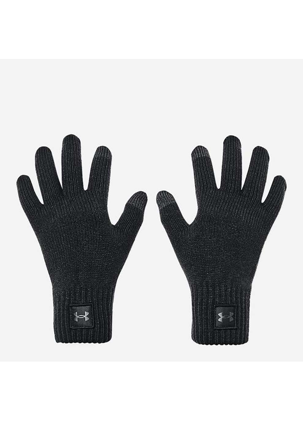 Мужские Перчатки UA Halftime Gloves черный Under Armour (367587805)