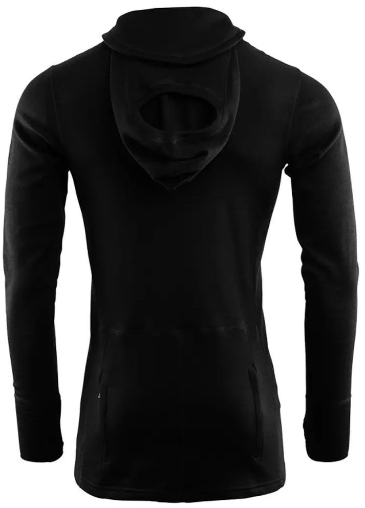 Термокофта WarmWool 200 Hood Sweater Men Black Aclima (317654938)