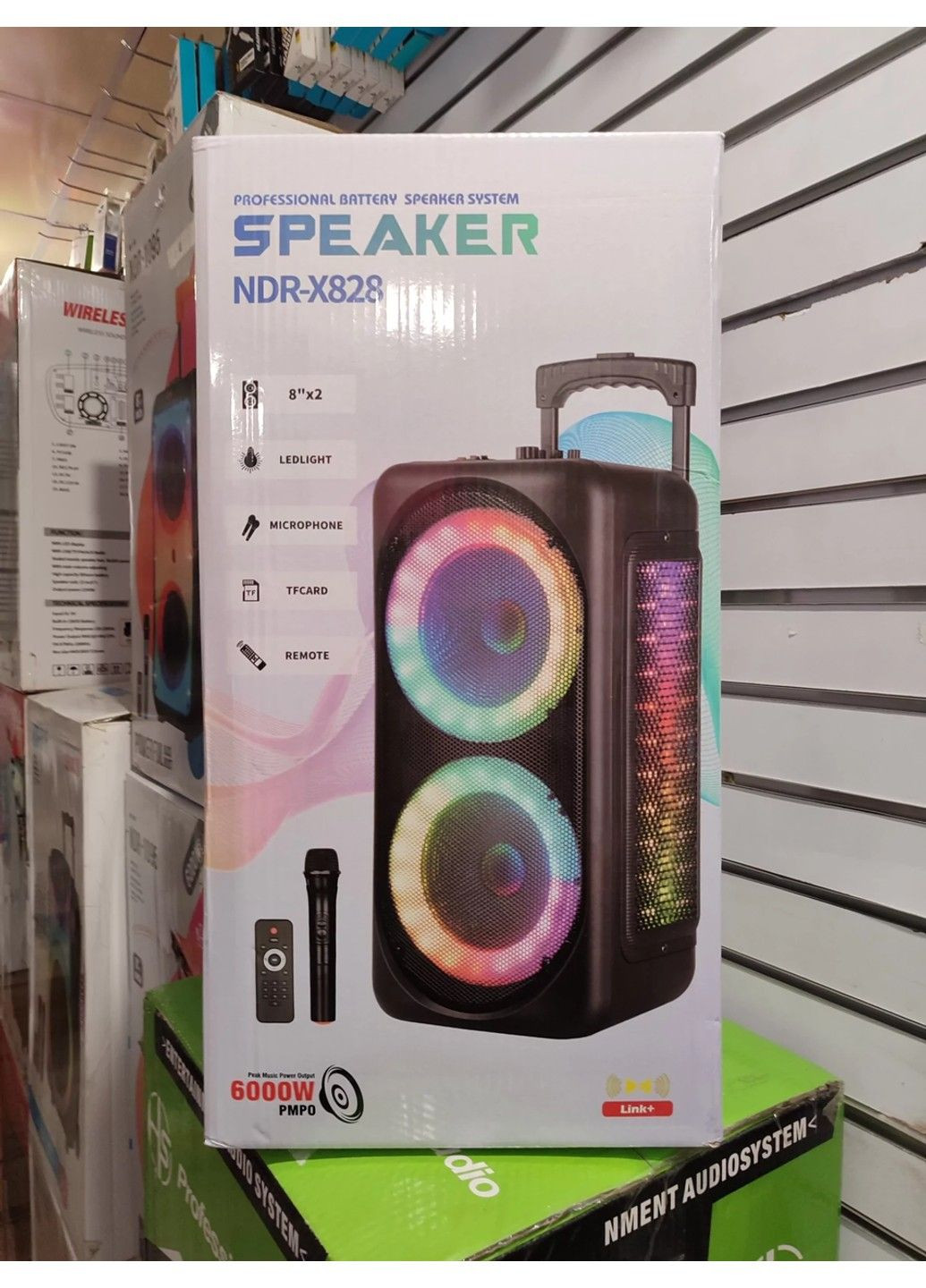Портативна Bluetooth колонка speaker NDR-X828 No Brand (332636412)