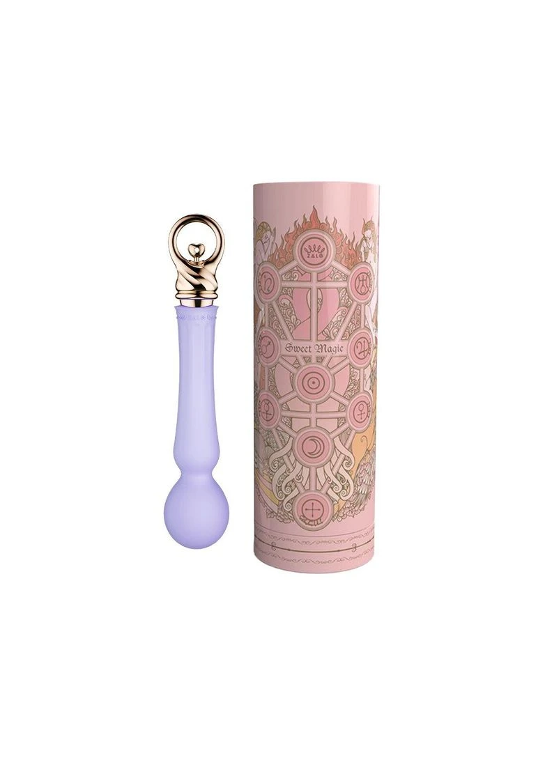 Вібромасажер із підігрівом Sweet Magic - Confidence Wand Fantasy Violet Zalo (315012228)