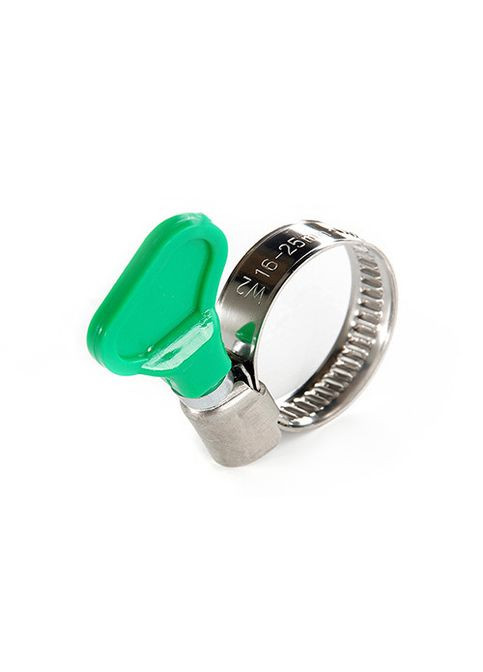 Нержавеющий червячный хомут с бабочкой W2 20-32мм, 50 шт пачка Apro (370285737)