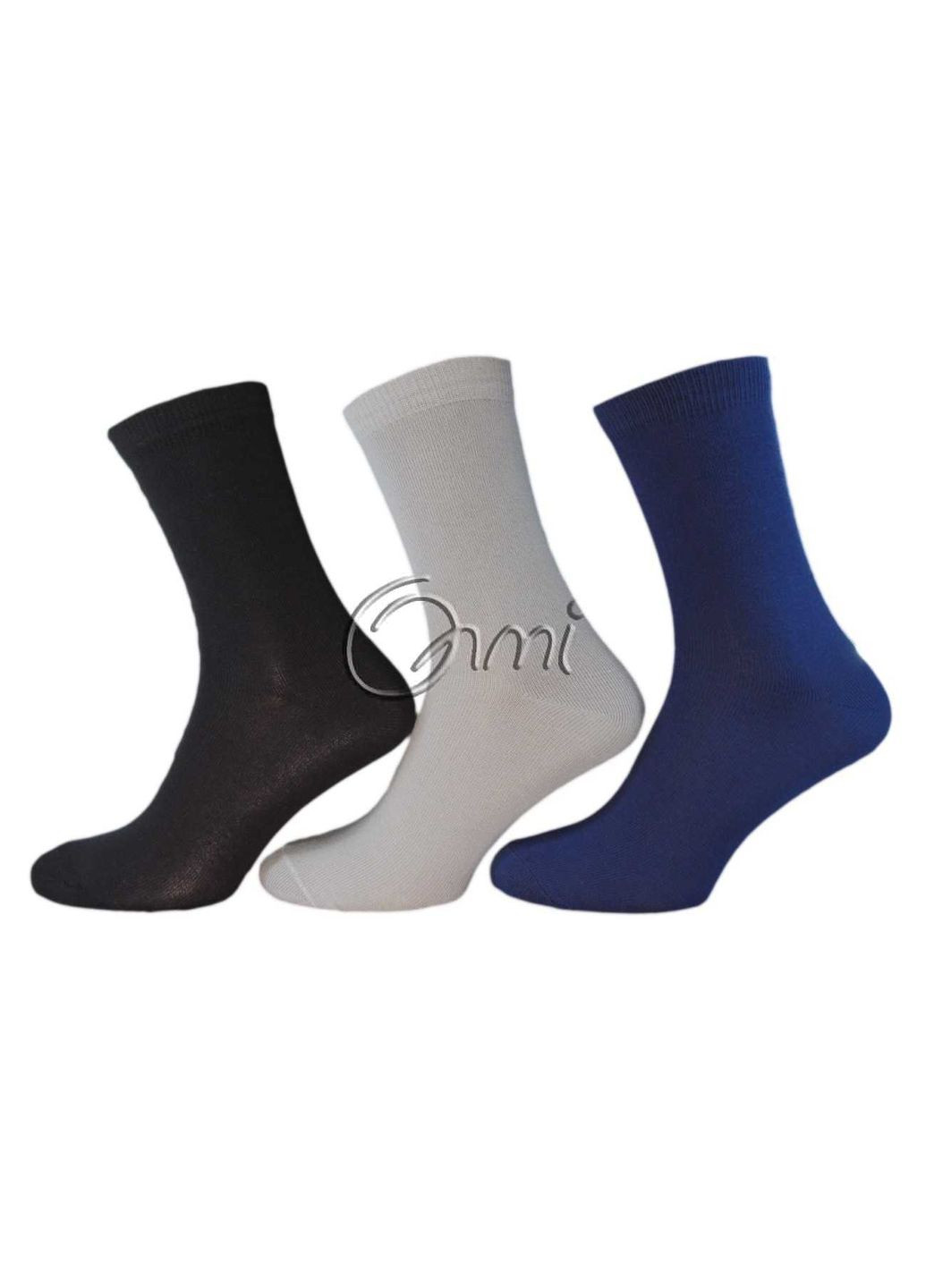 Чорні шкарпетки жіночі 3411 026 р.23-25 чорний високий Олмі (369926546)