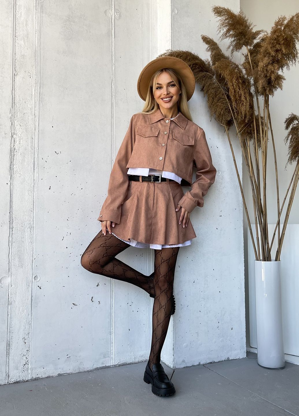 Костюм з міні-спідницею No Brand (312751663)