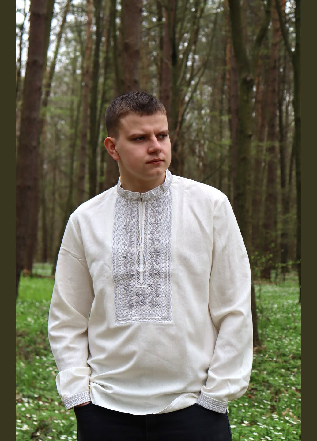 Белая вышиванка MOTYV (297673792)