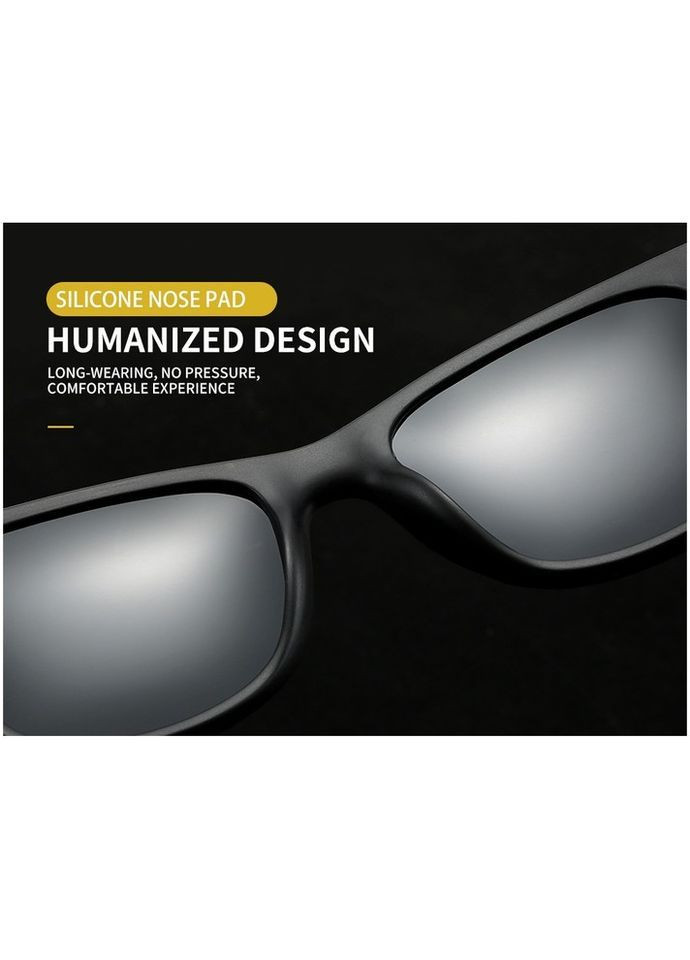 Солнцезащитные очки SuNi унисекс поляризационные UV400 розово-оранжевые антибликовые пластиковые стильные No Brand (364859655)