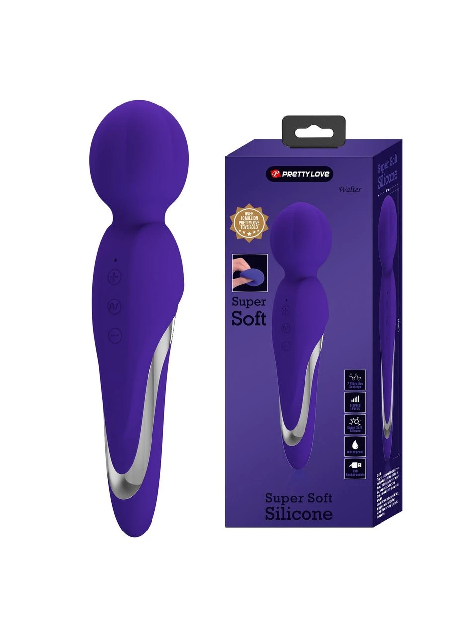 Вибромассажер WALTER PURPLE 7 function vibrations Pretty Love (383116715)