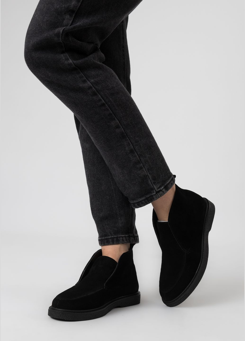 ботинки (597бпа) Marigo из натуральной замши