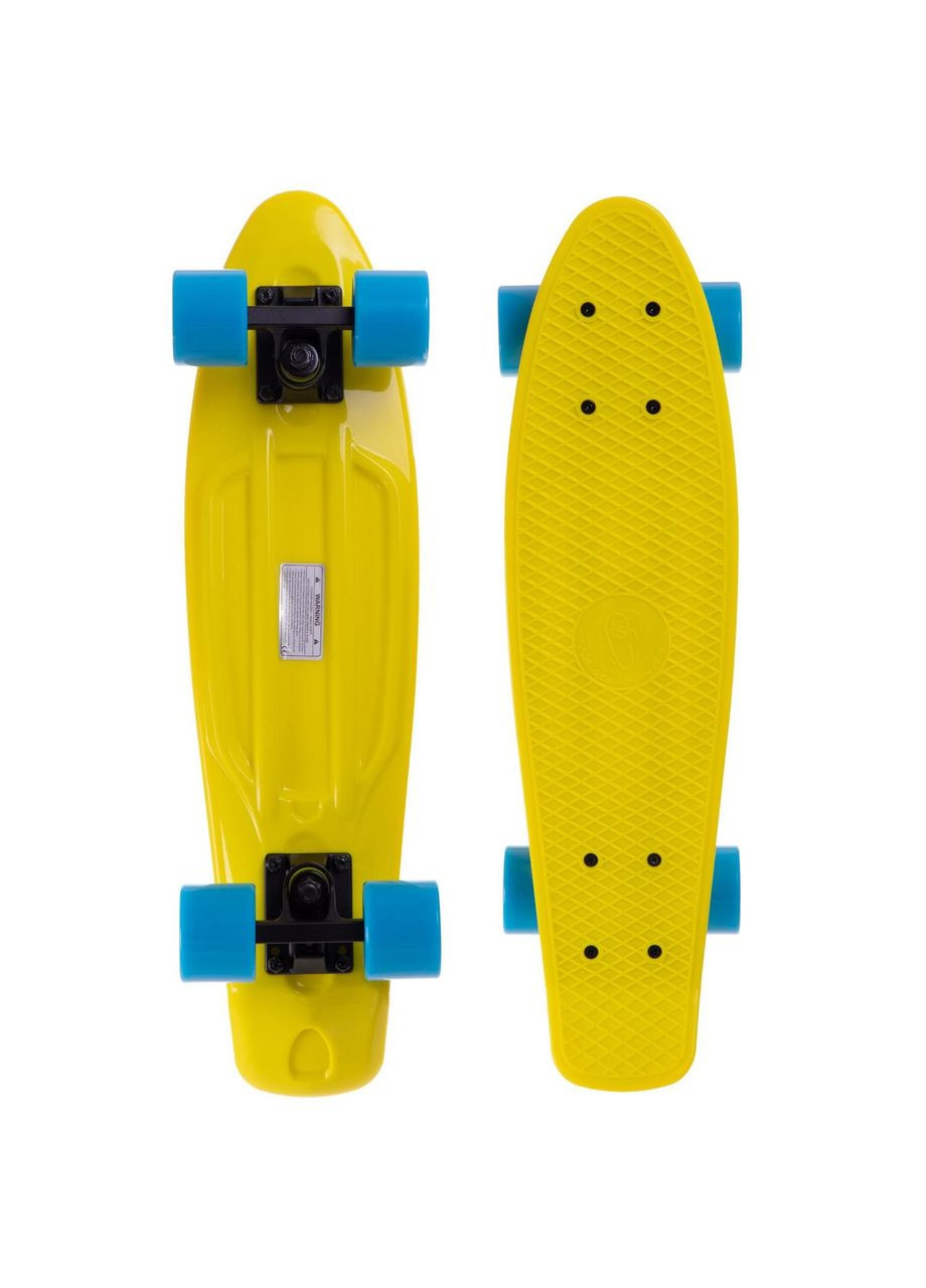 Скейтборд Пенни Penny SK-401-4 желтый-черный SP-Sport (317203263)