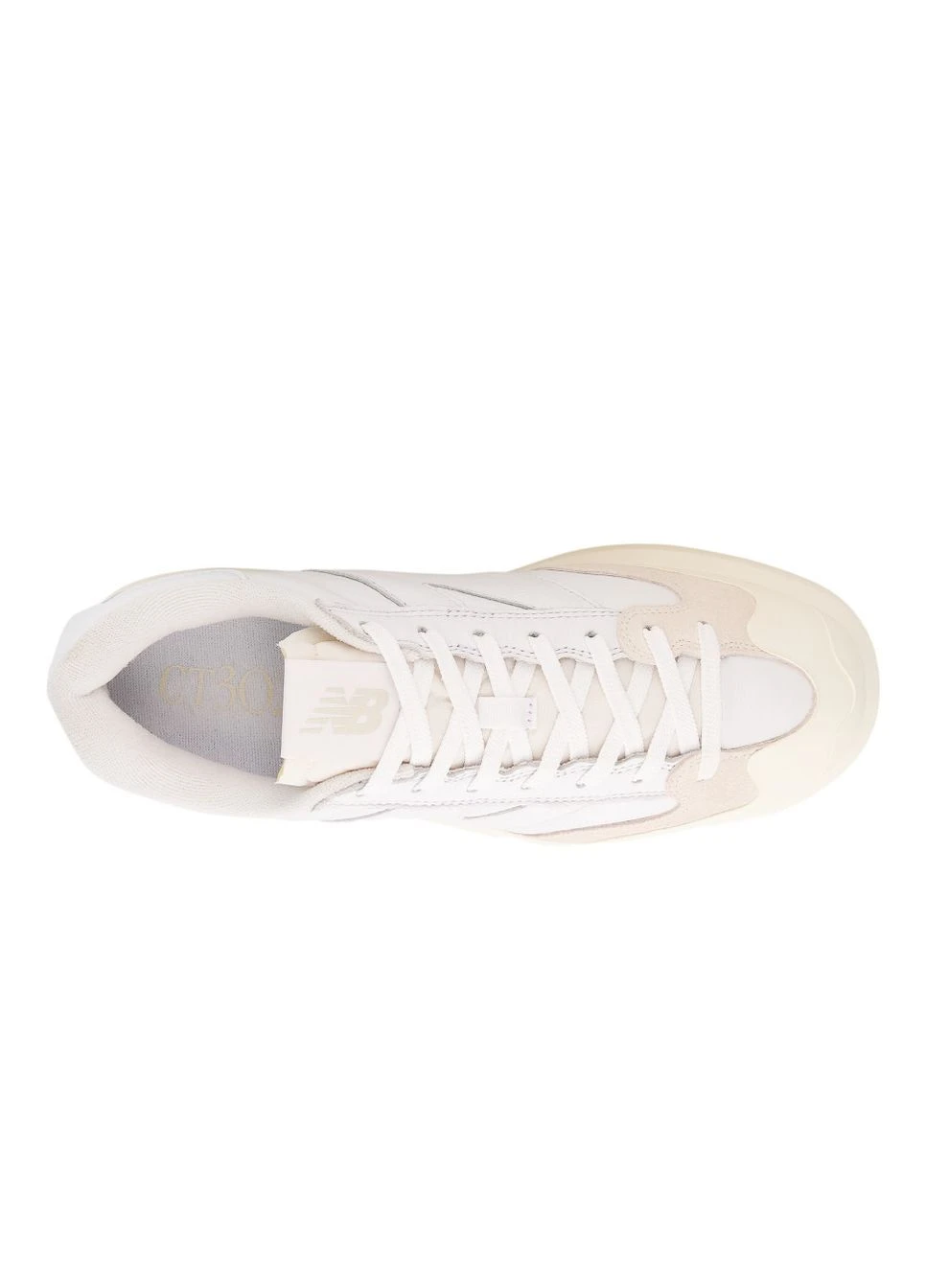 Білі кросівки ct302 leather blanc/white демісезон New Balance