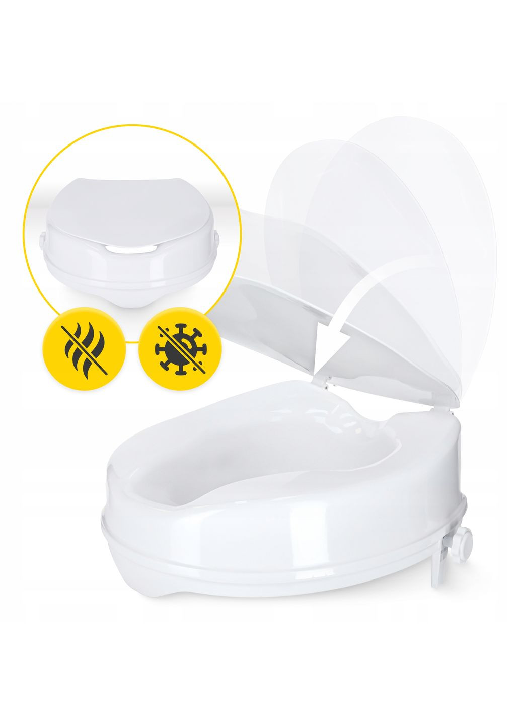 Насадка (надставка) на унитаз 15 см White () 4FIZJO P-5905973406444 (367610304)