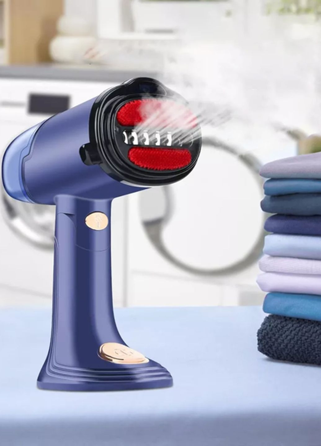 Ручний вертикальний відпарювач для прасування одягу Allthings (362219756)