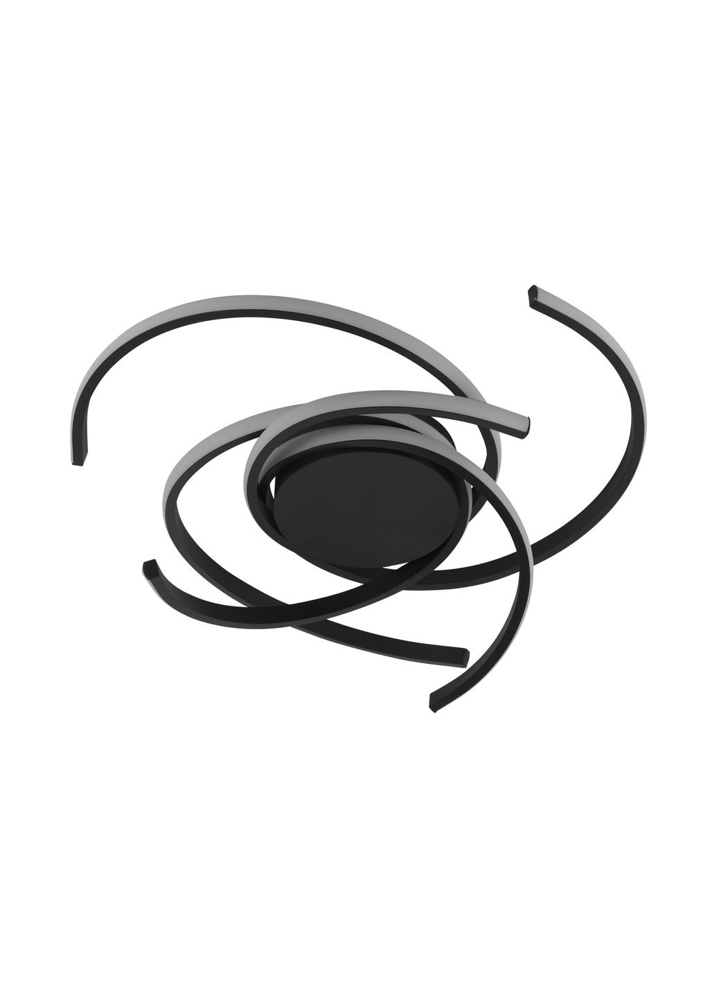 Люстра світлодіодна акрилова Sirius LCD3001 BK чорна Valeso (353828451)