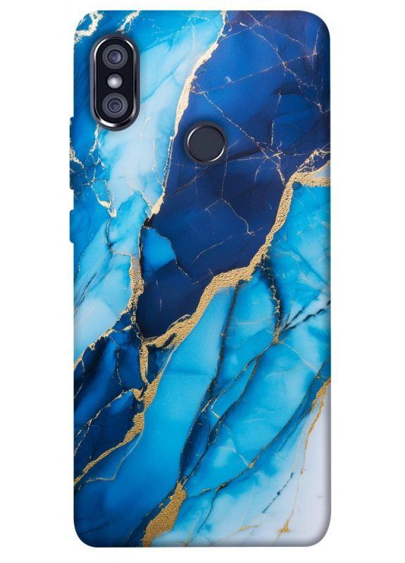 Чохол з принтом для Xiaomi Redmi Note 5 Pro, 5 (DC) для Сяомі, ксіомі редмі ноте 5 про, ноте 5 Blue marble No Brand (338612593)