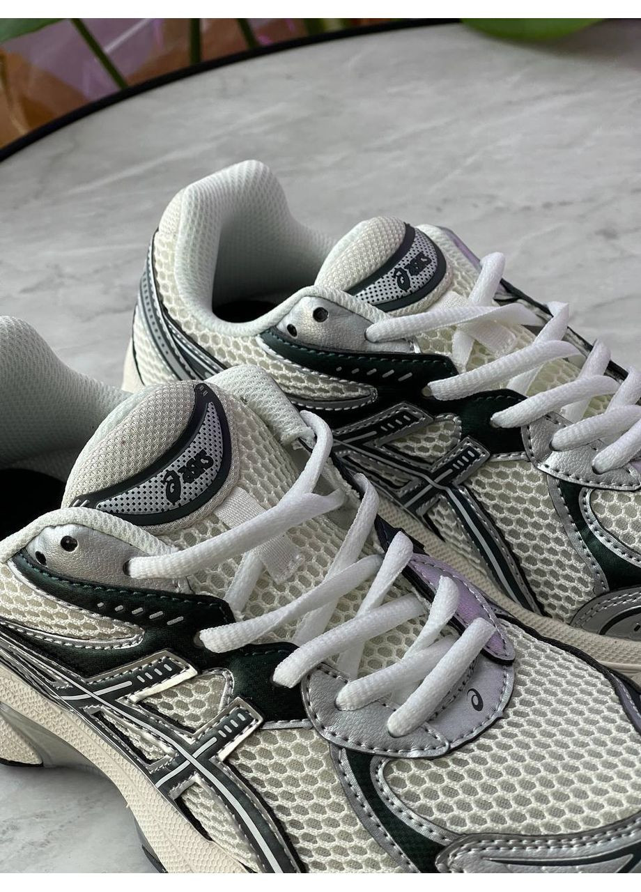 Серые демисезонные кроссовки мужские и женские asics gt-2160 grey white | асикс gt-2160 серые белые No Brand