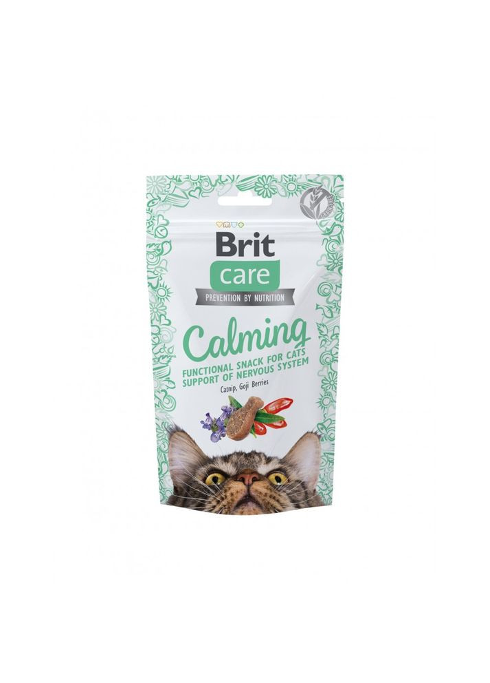 Функциональное лакомство для кошек Cat Snack Calming с курицей, 50 г Brit Care (355253134)