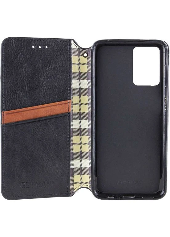 Чохол-книжка Cubic Cover Case для Redmi 13 4G / Poco M6 4G Black [114447] Getman (400884624)