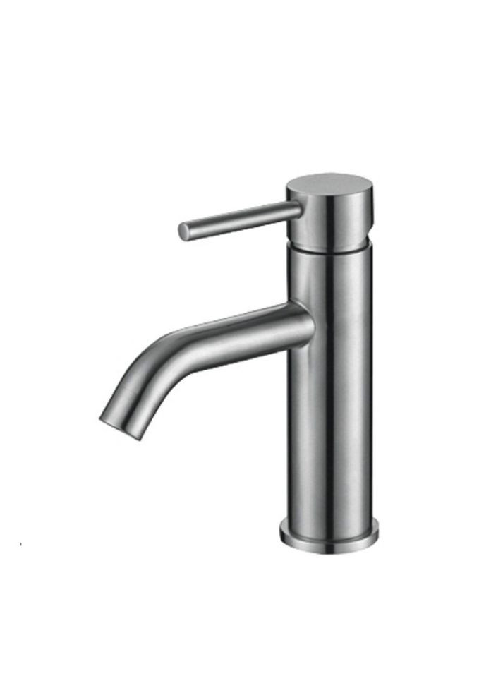 Смеситель для умывальника EKO1C-01 нержавеющая сталь Wezer (316088916)