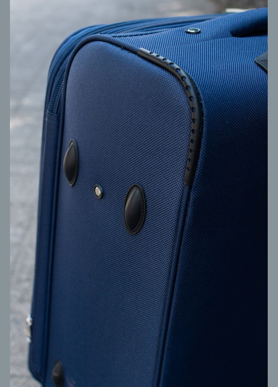 Валіза тканинна 1701 розмір L великий на 2 колесах, колір чорний Wings 1701/2 (338182681)