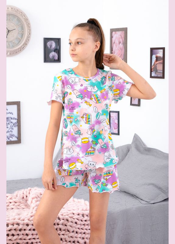 Фіолетовий демісезонний комплект для дівчинки (підлітковий) Носи своє