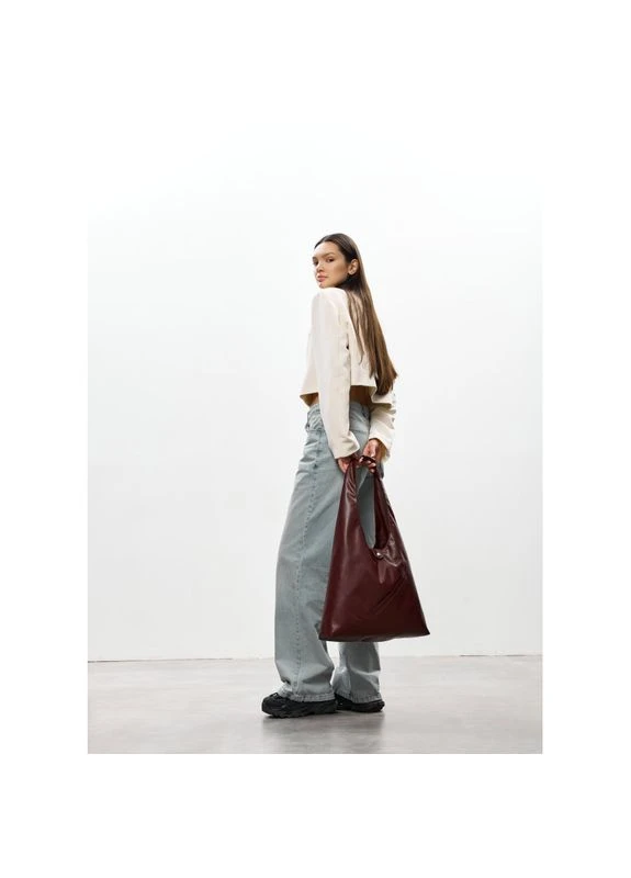 Жіноча сумка HOBO M бургунді Sambag 53200013 (400734425)
