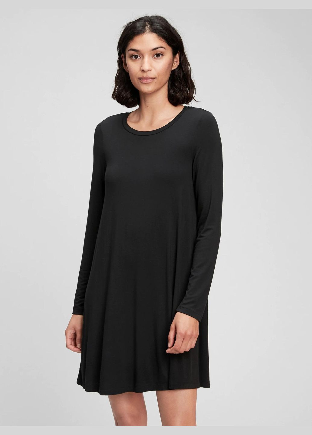 Черное платье женское - платье ga0936w Gap