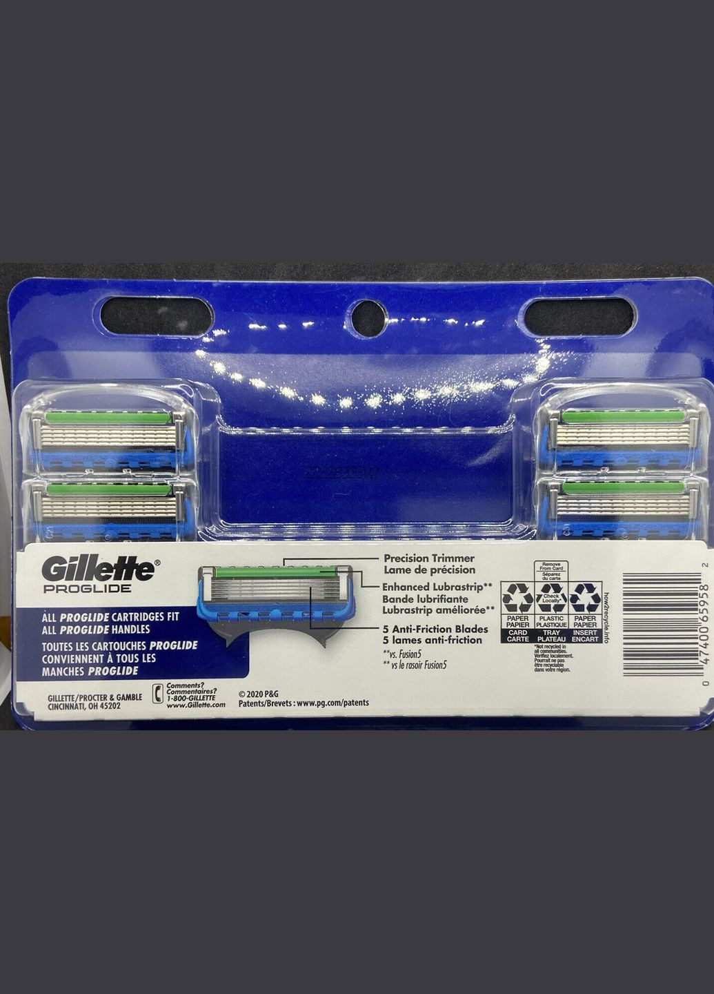 Картриджи для бритвы ProGlide Power (12 шт) Gillette (278773607)