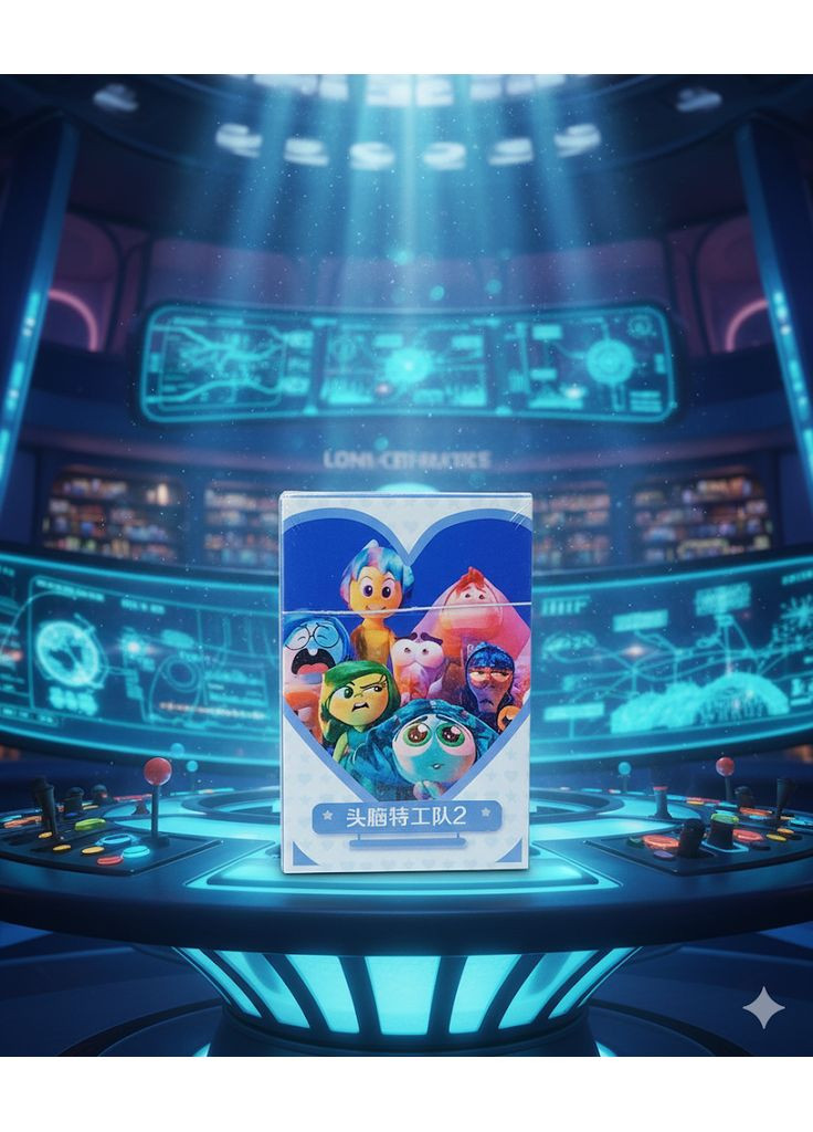 Набор карток Мыслями наизнанку фотокартки карты наклейки Inside Out набор карт 55 шт Shantou (302970839)