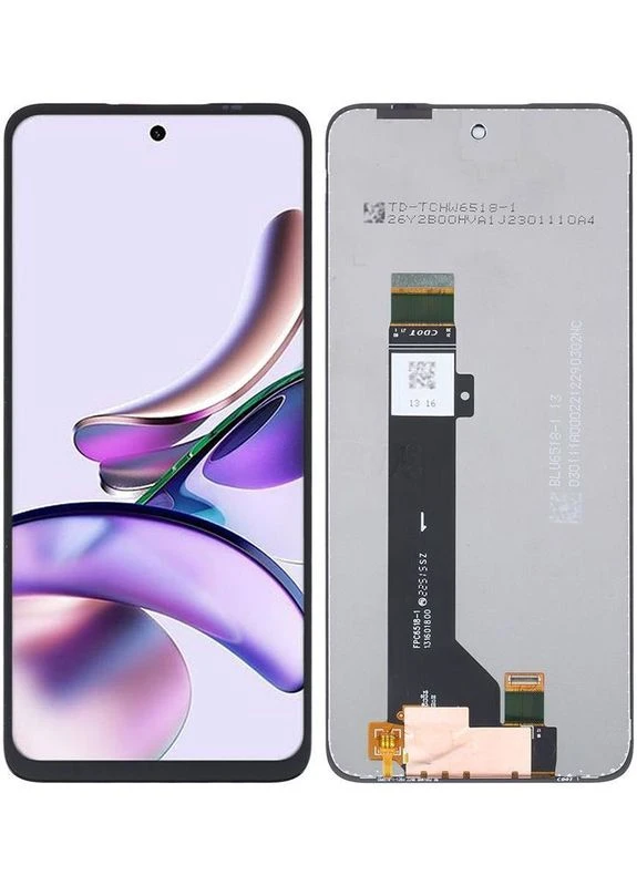Дисплей + сенсор G13 / G23 Black - p/n: 15-3260A-12863-33 Motorola (359502882)