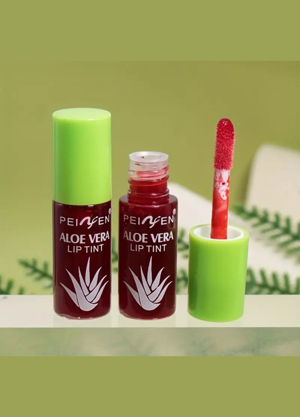 Набір тинтів для губ з Алое Вера Peinen Aloe Vera Nourishing Lip Tint, 6 шт. Kiss Beauty (302672862)