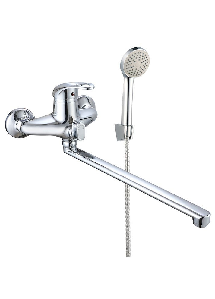 VRL723-13 (NHK7) ванна одноваж. довгий поворот. вилив сплав Ø40 (хром) {10/1} Wezer (371881626)