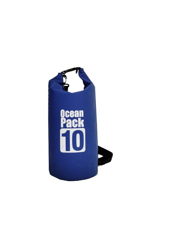 Водонепроницаемая сумка рюкзак гермомешок со шлейкой на плечо Ocean Pack 10 л (553582132) No Brand (329444062)