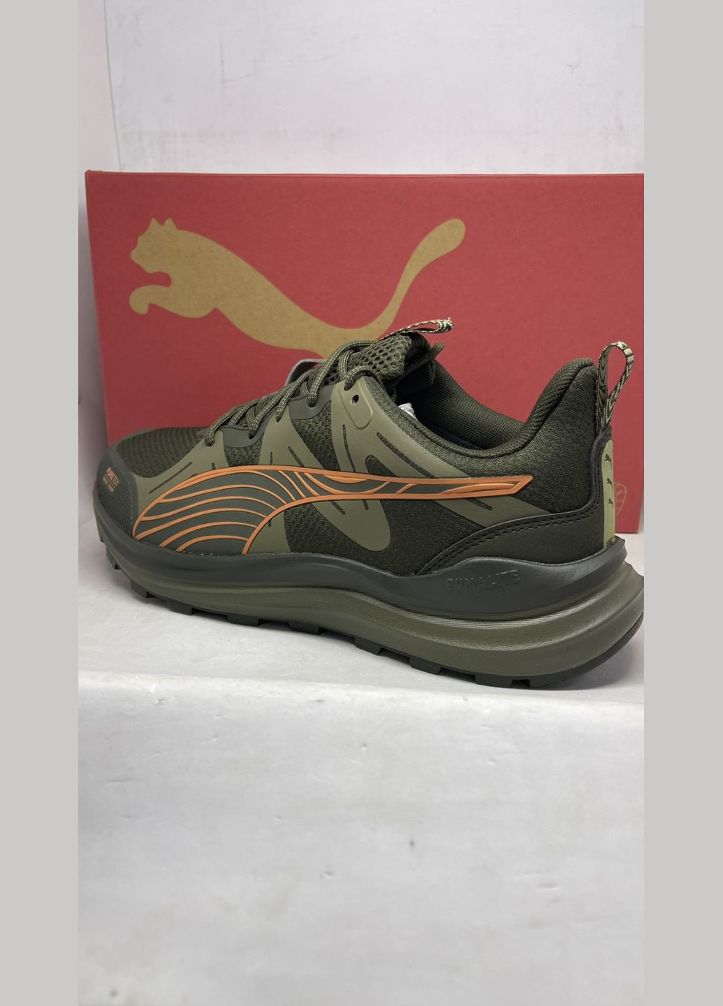 Хакі кросівки чоловічі Puma REFLECT LITE TRAIL PTX RUNNING