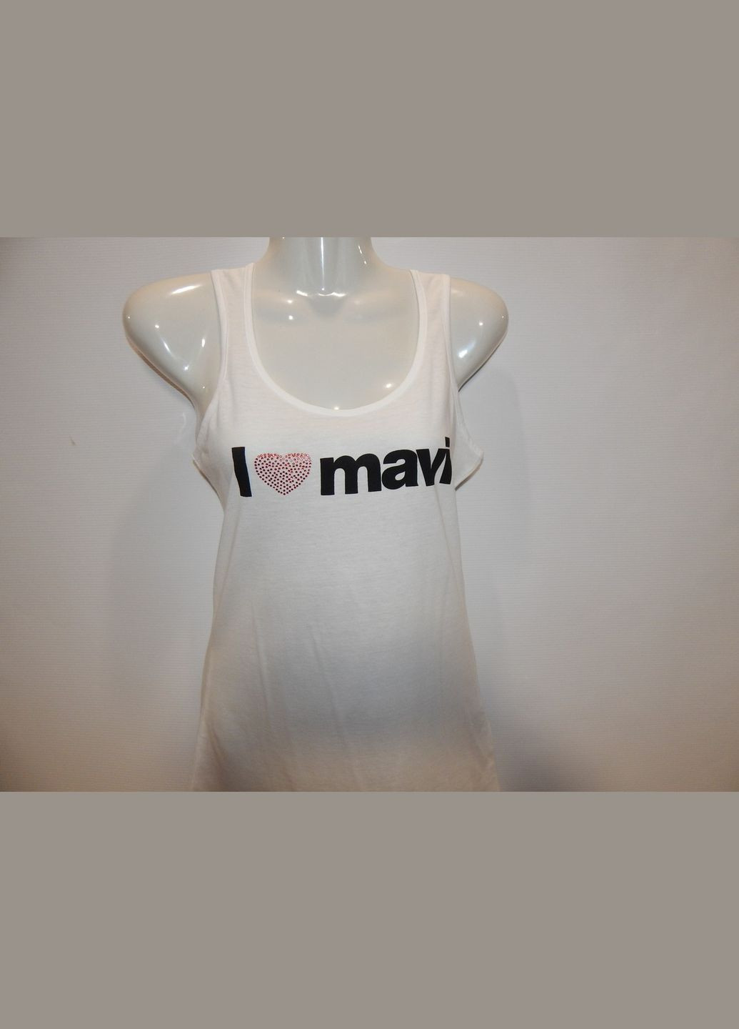 Женская майка трикотажная фирменная 4044 р. 161ф Mavi - (303932187)