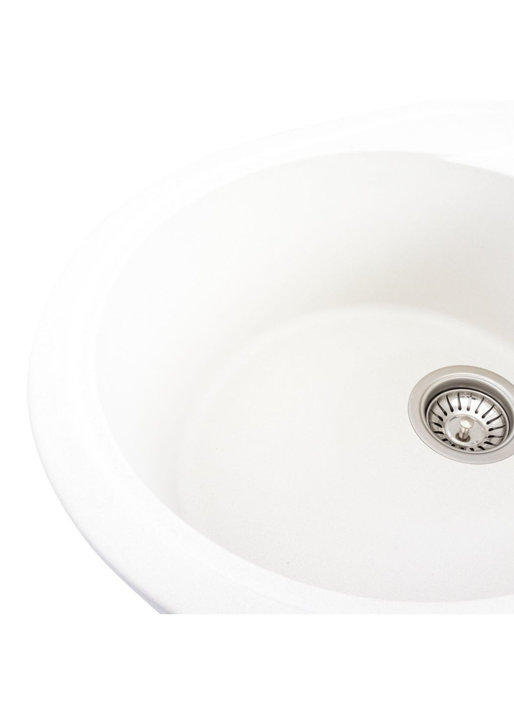 Гранітна мийка для кухні ONYX 5847 матова Білосніжна Valeso (358059904)