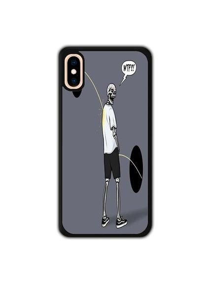 Чохол для Apple Iphone X Чорний No Brand (302083759)