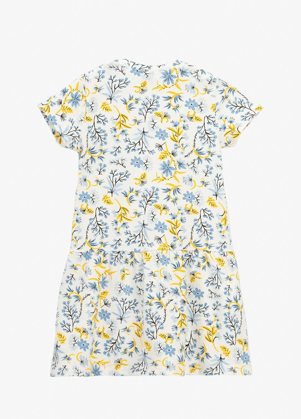 Голубое платье с принтом для девочки 16578 122 см shop (2000990923752) Baby Show (322022792)