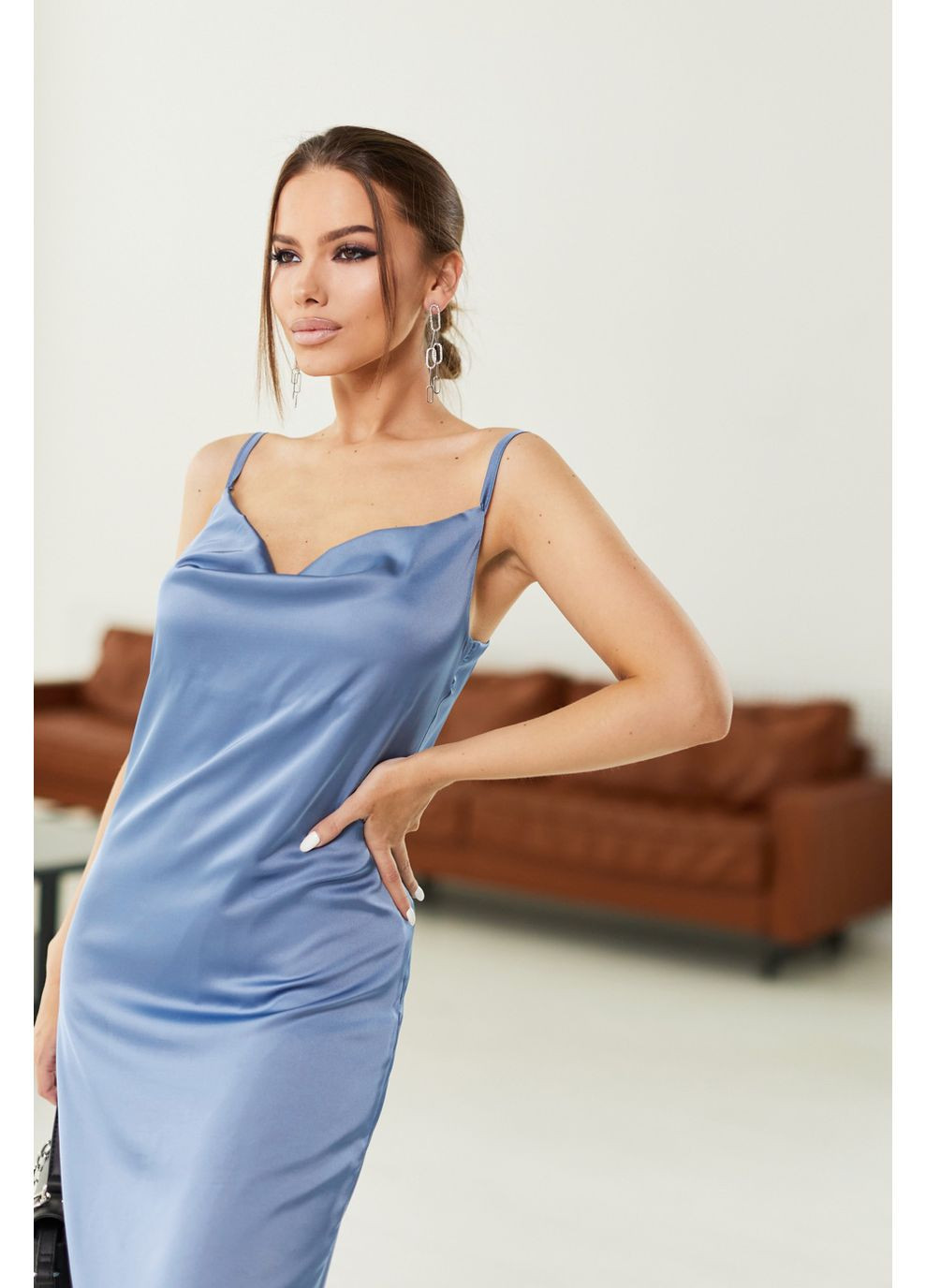 Голубое платье 1919.4965 Seventeen