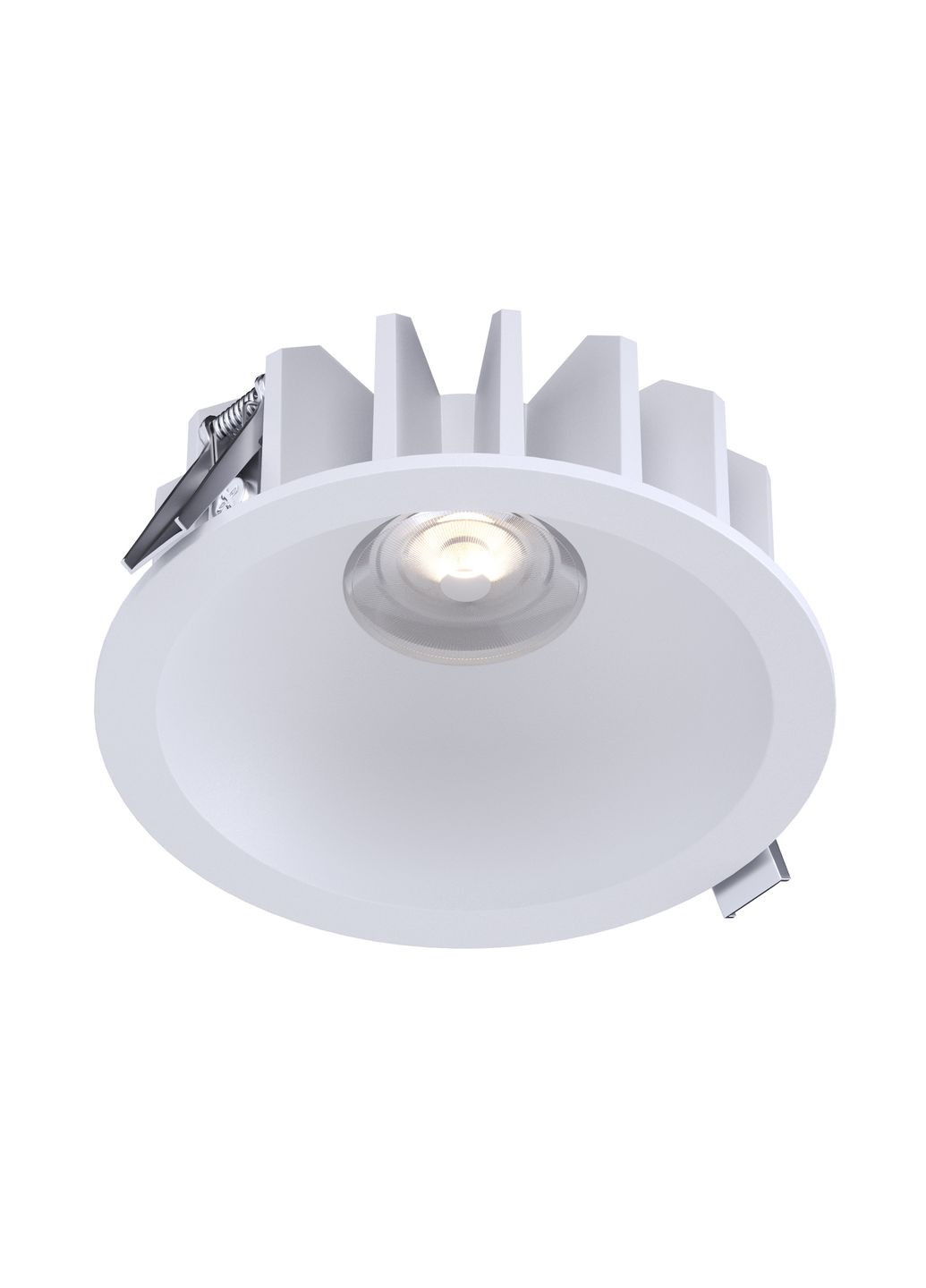 Світильник точковий врізний KD-SEMI242 15W 4K WH Kloodi (370386792)