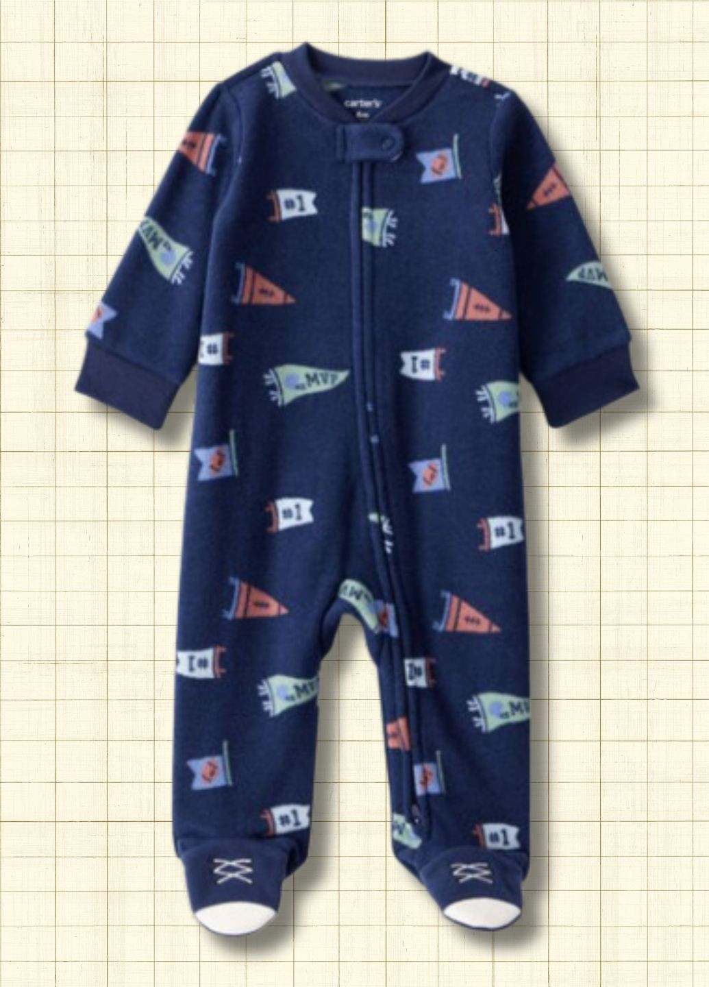 Человечек флисовый Carter's (355183534)