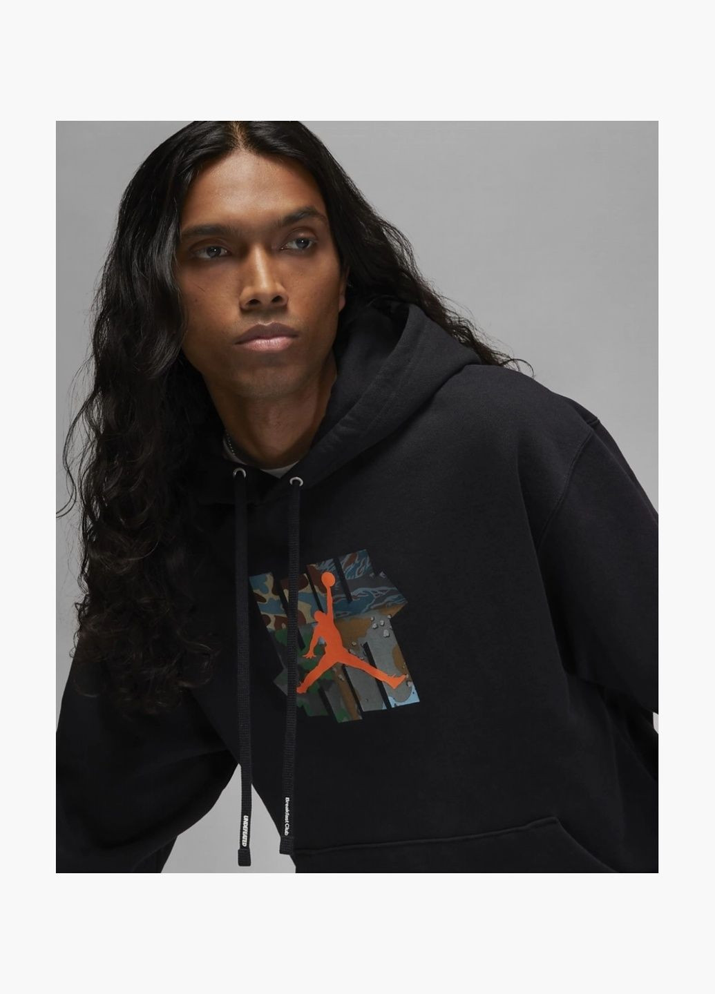 Худі чоловіче X Undefeated Black Dx4299-010 Air Jordan (326783143)
