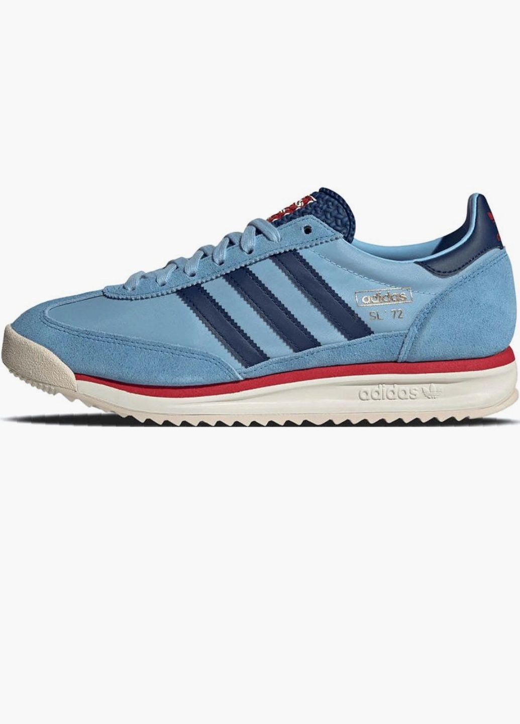 Блакитні всесезонні кросівки унісекс sl rs 72 light blue ig4649 adidas