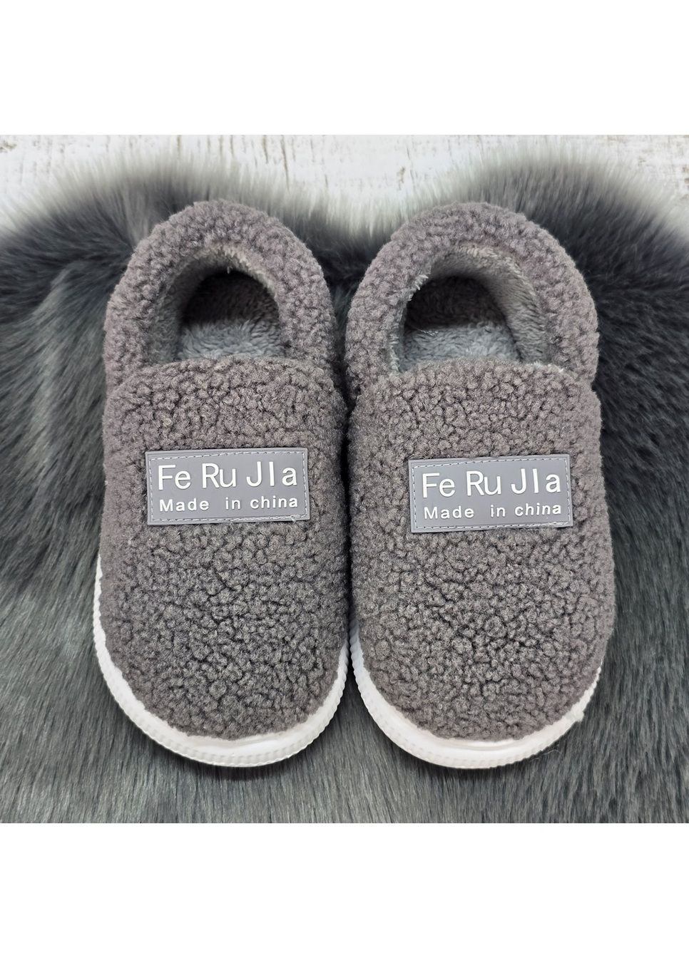 Тапочки жіночі хутряні чуні Luck Line (369504760)