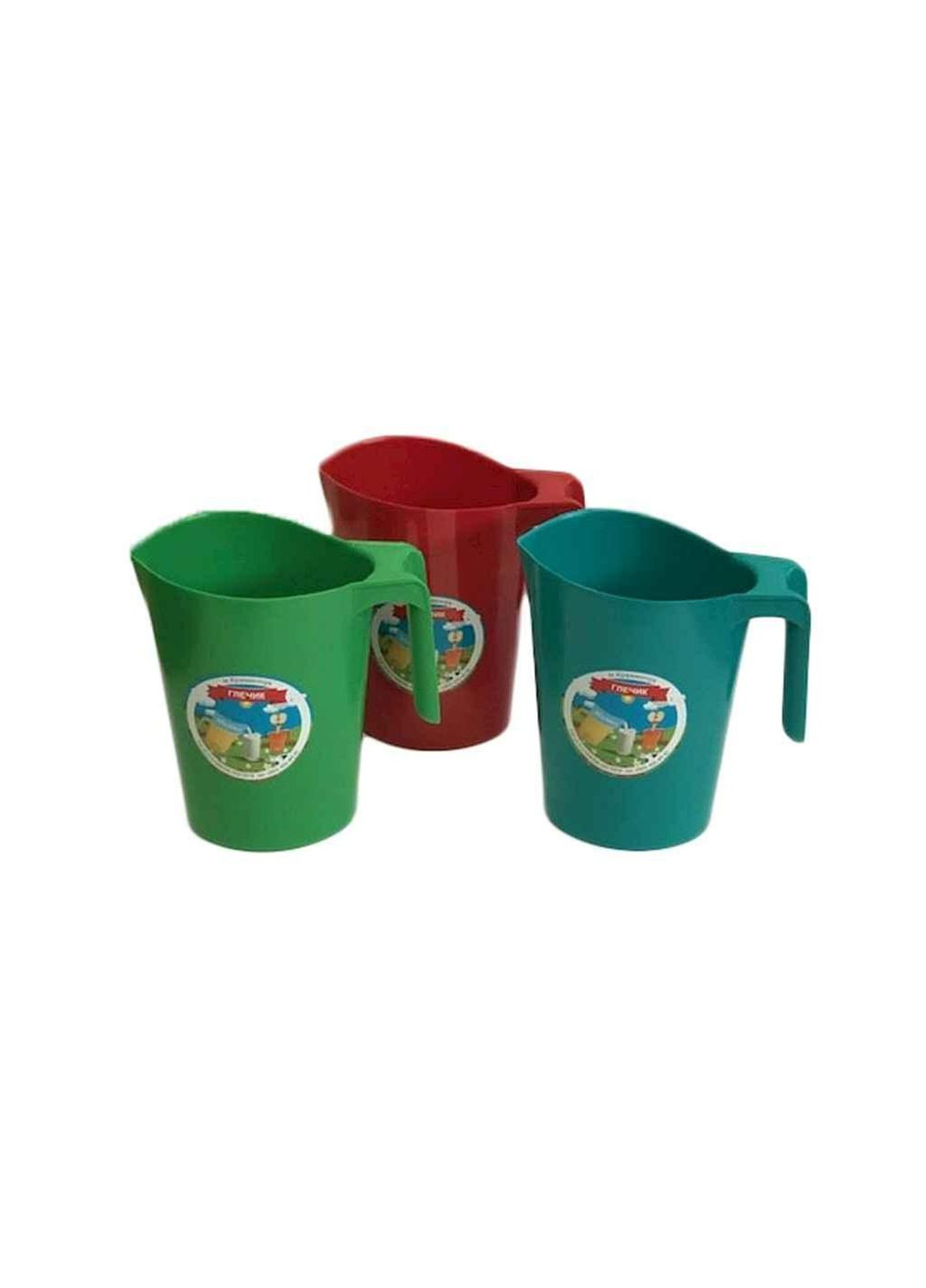 Глечик пл. 1л в асортименті ТМ ПРОМСАНТЕХПЛАСТ Промсантехпласт (305061583)