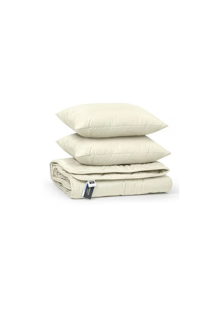 Одеяло + подушки (m175291) Mirson Набор BamBoo №1686 Eco Light Creamy Одеяло 200х220 (378606846)