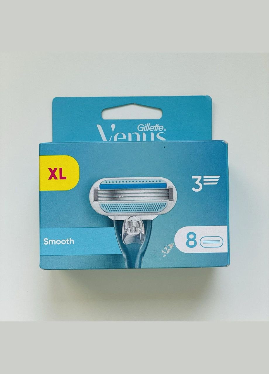 Лезвие Venus Smooth упаковка 8 шт Gillette (335371502)