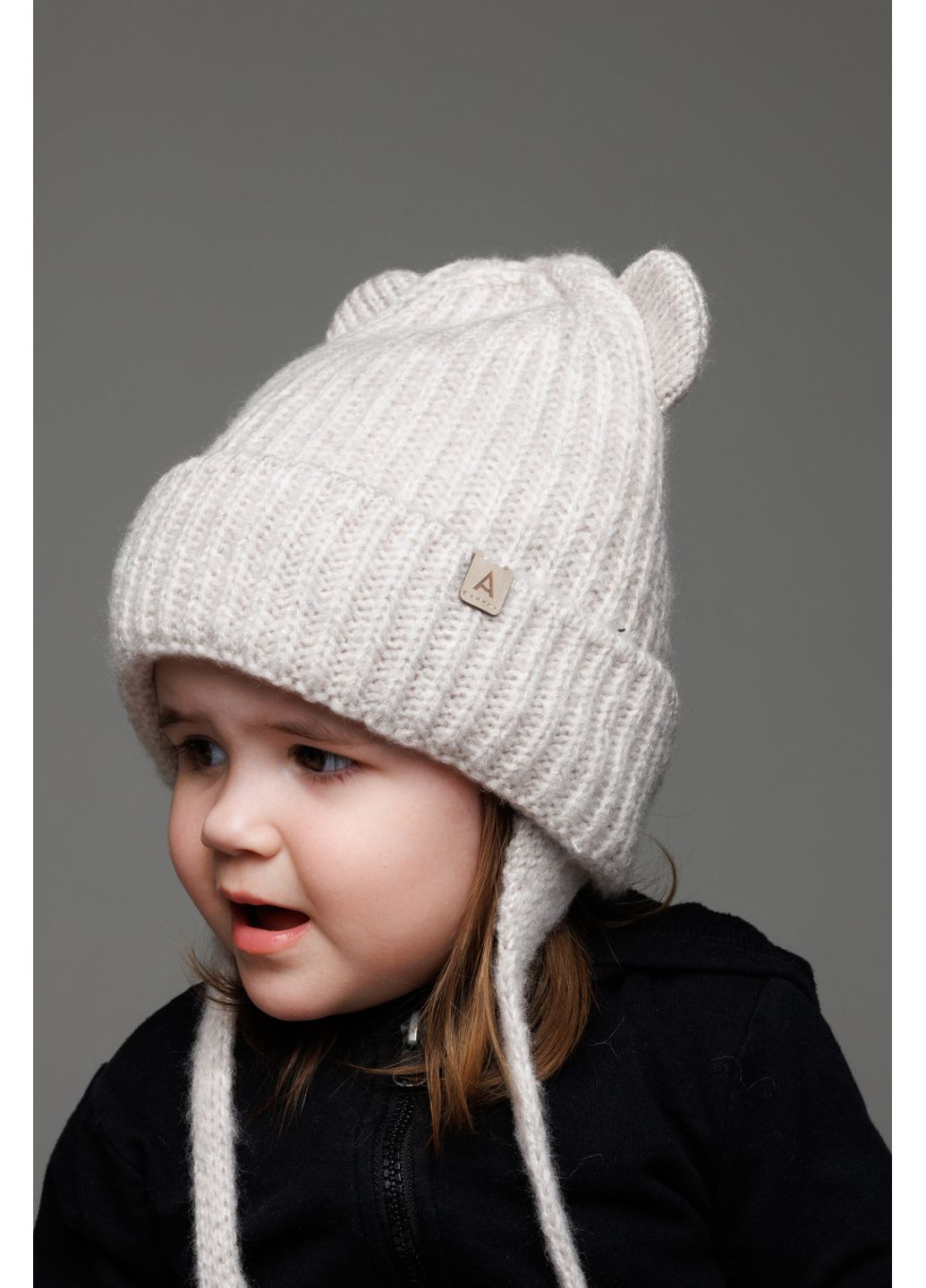 Шапка для дівчинки, для хлопчика Хеппі K130 48-50 см. Alex K130-32 (364302932)