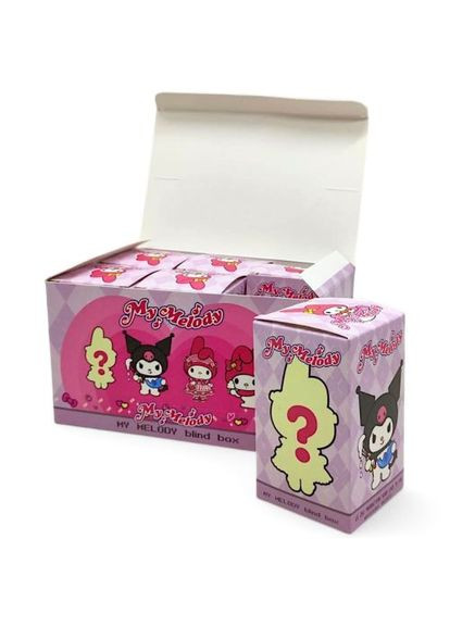 Фигурка-сюрприз Sanrio 6 штук для коллекционирования или подарка аниме персонажи ProDobro (367090213)